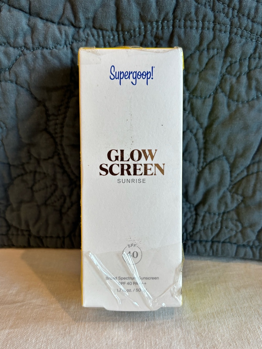 Supergoop! Glowscreen SPF 40 Sunrise Tinted Glowy Sunscreen 1.7 oz NEW